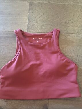 AllFenix High-Neck orange Sports Bra medium